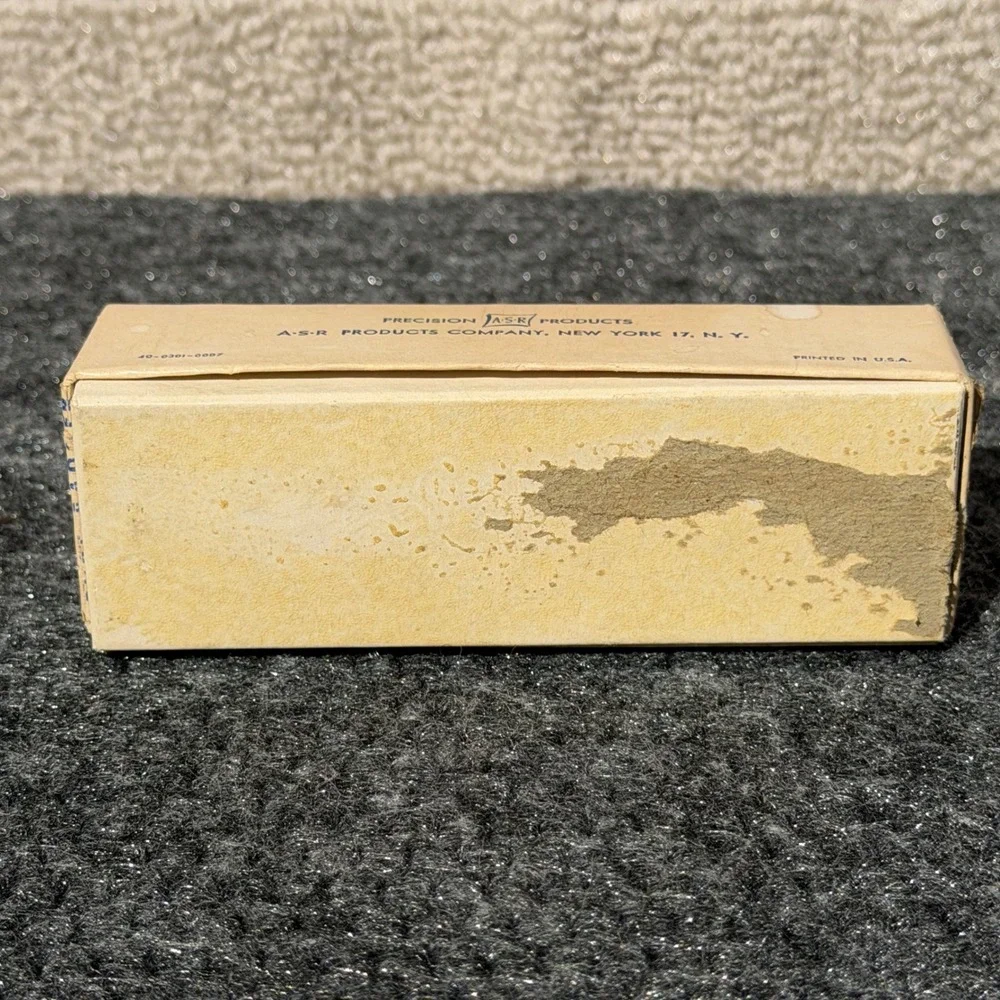 Vintage Ever-Ready Shaving Brush Red Cream Handle with Original Box ASR Products